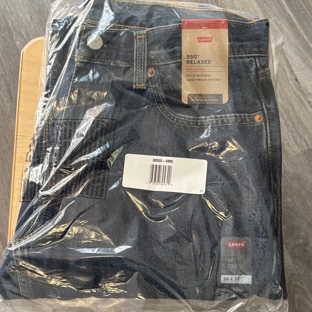 Levi's Men's 550 Relaxed Fit Jeans - Indigo